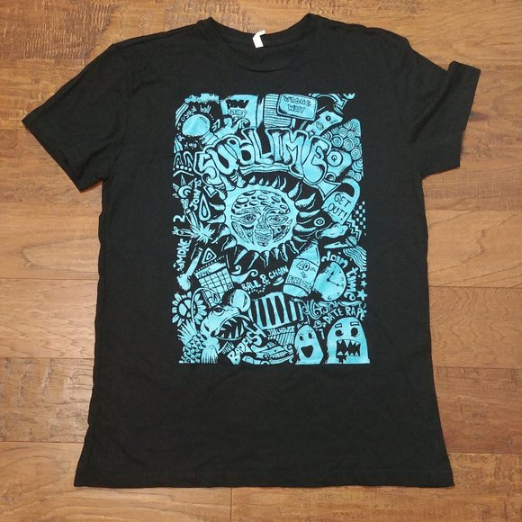Winn Cloding Other - SUBLIME Retro Style Band Tee T-Shirt Wrong Way L
